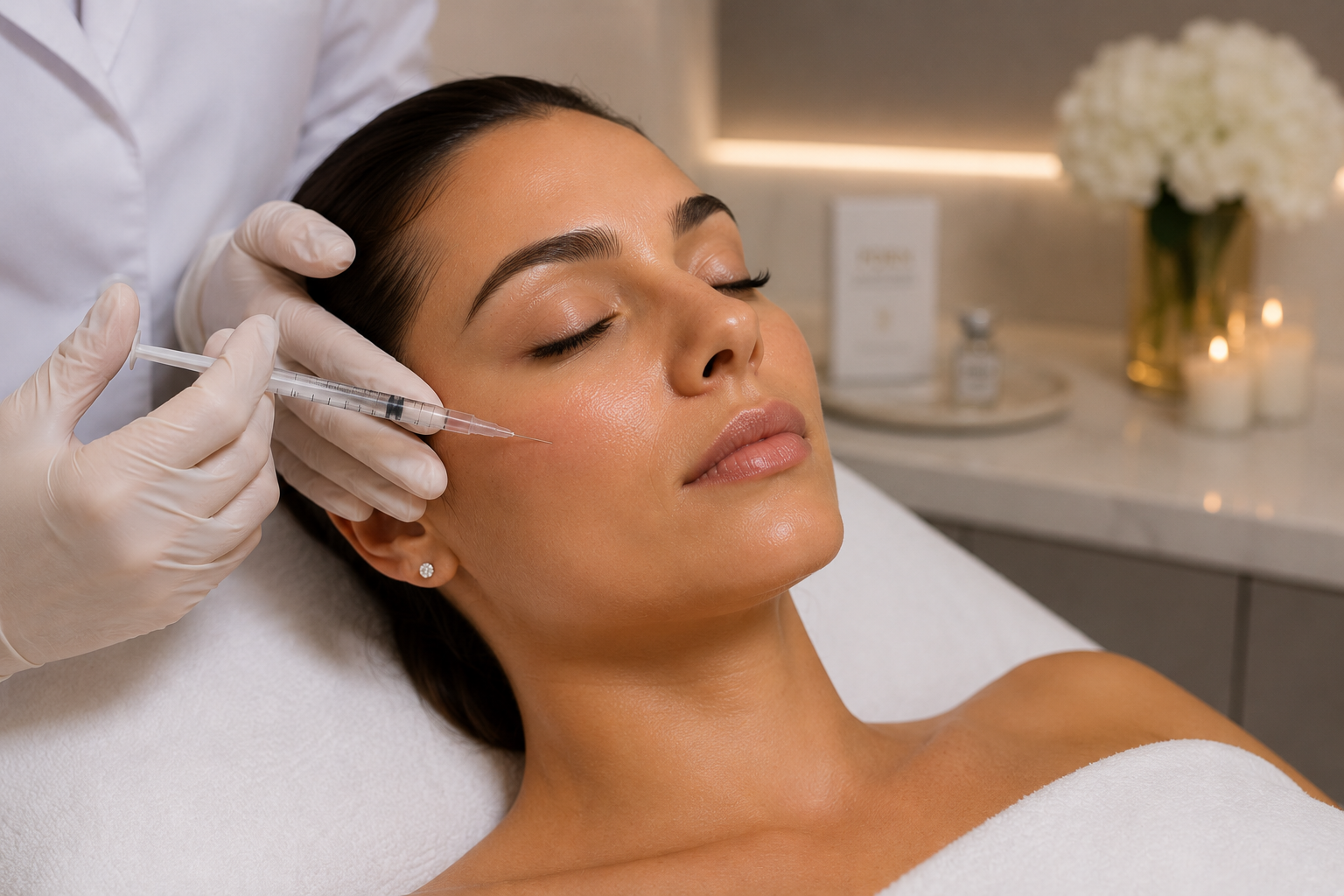PDRN Salmon DNA Injections treatment at Sasha Aesthetic Clinic JVC Dubai