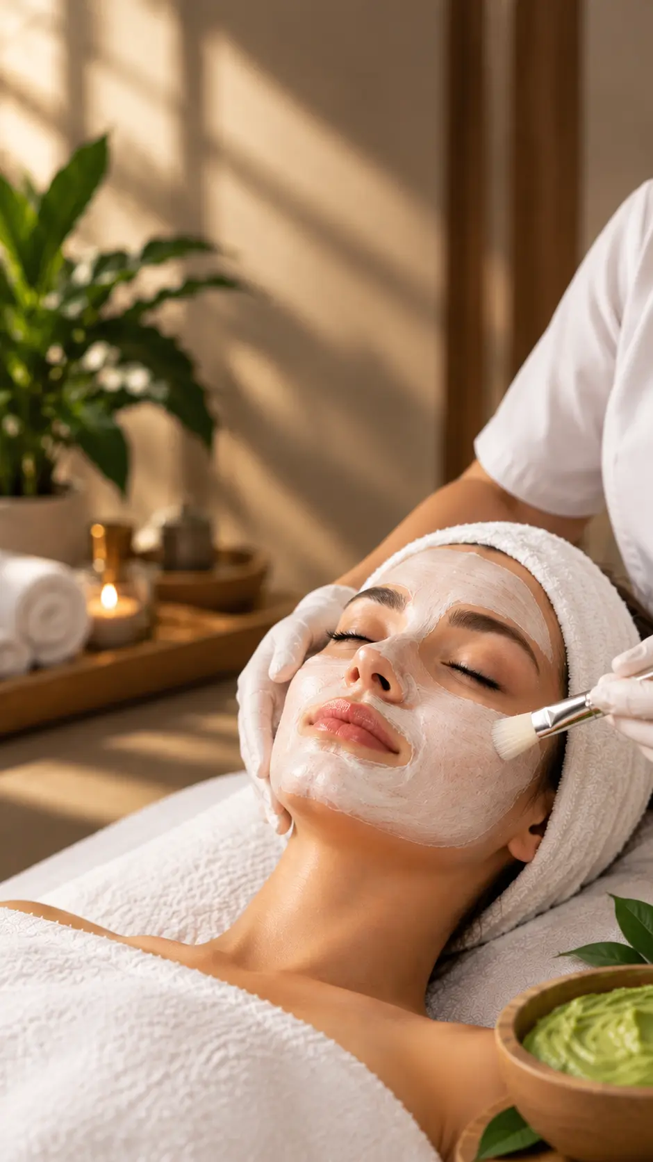Medical facial treatment for hydrated skin in Jumeirah Village Circle