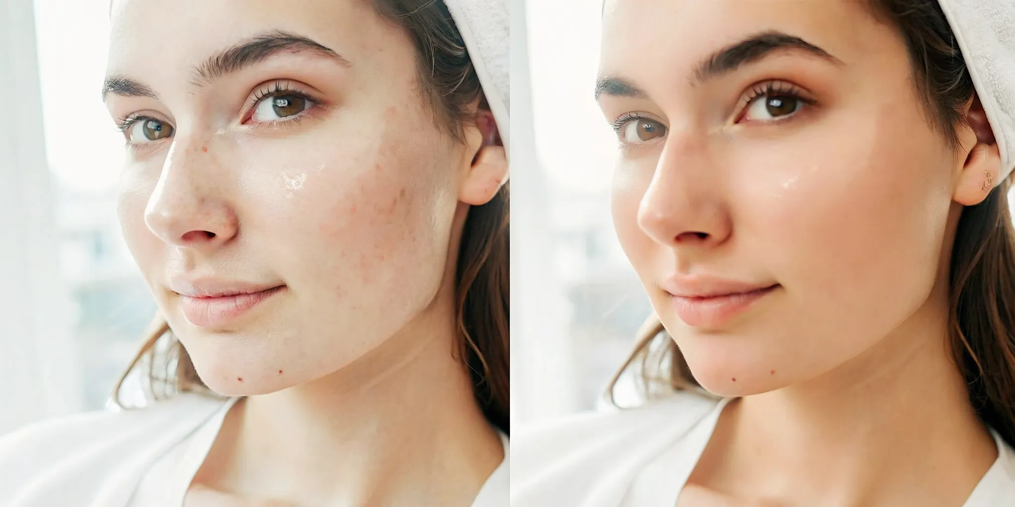Hydra Facial in JVC 5 Hydrating serum mask applied after HydraFacial extraction